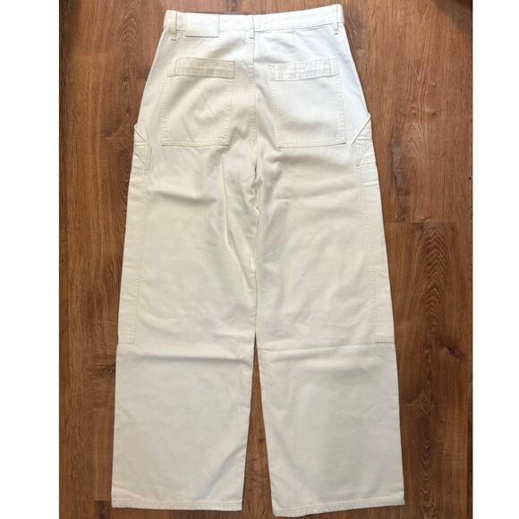 NWOT Everlane The Carpenter Jean In Bone Size 28 - Picture 8 of 9